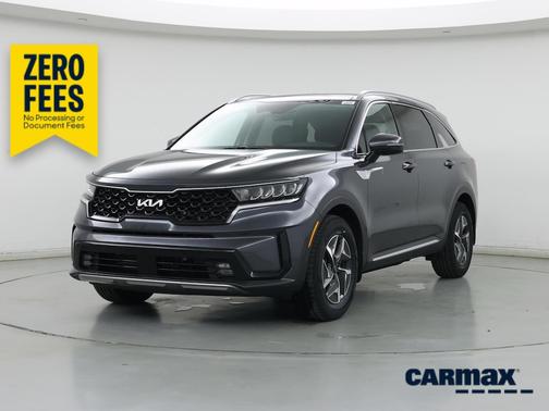 Silver 2022 Kia Sorento Hybrid EX
