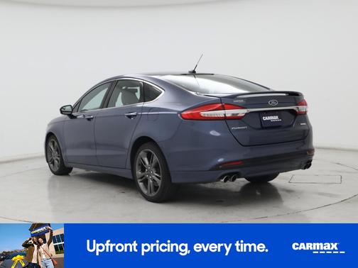 Blue 2018 Ford Fusion Sport