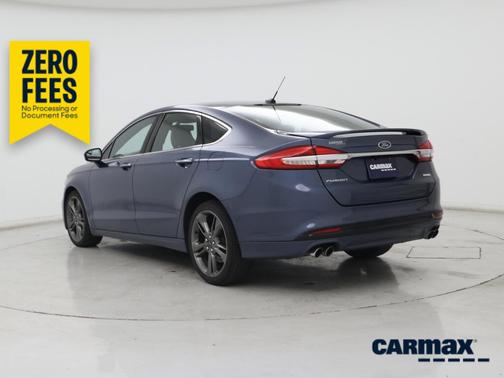 Blue 2018 Ford Fusion Sport