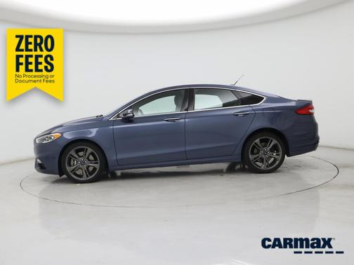 Blue 2018 Ford Fusion Sport