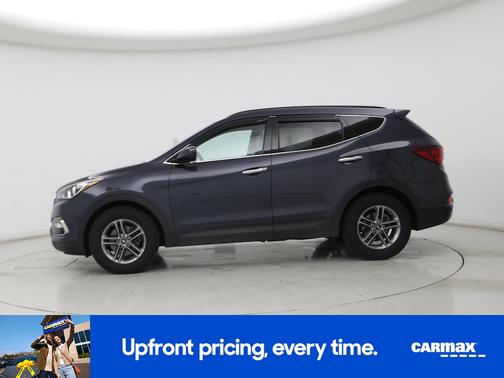 Blue 2017 Hyundai Santa Fe Sport