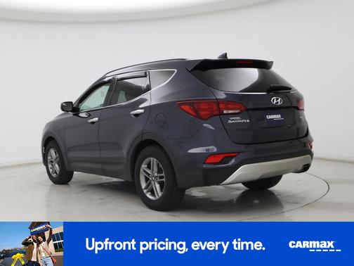 Blue 2017 Hyundai Santa Fe Sport