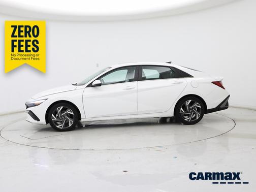 White 2025 Hyundai ELANTRA HEV Limited