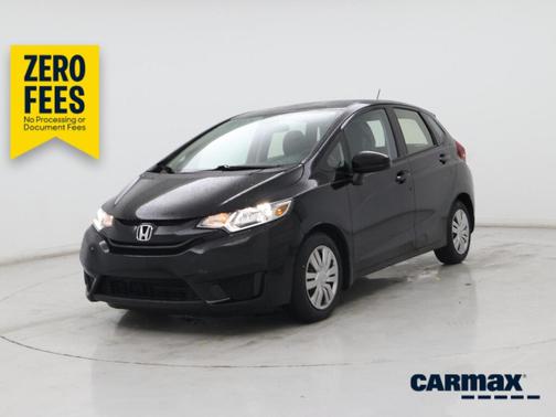 Black 2016 Honda Fit LX