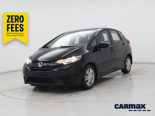 Black 2016 Honda Fit LX