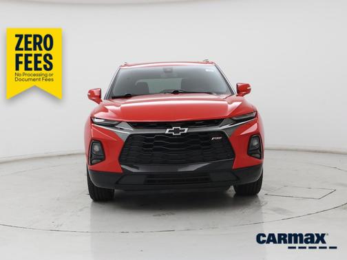 Red 2021 Chevrolet Blazer RS