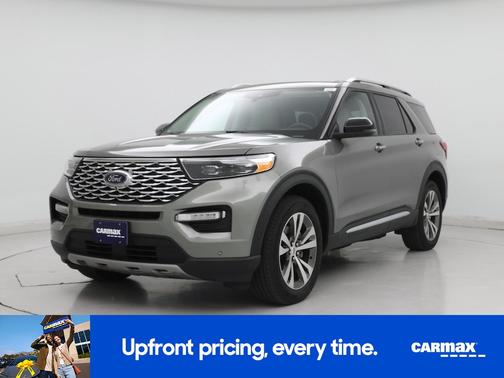 Green 2020 Ford Explorer Platinum