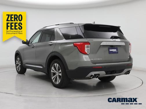 Green 2020 Ford Explorer Platinum