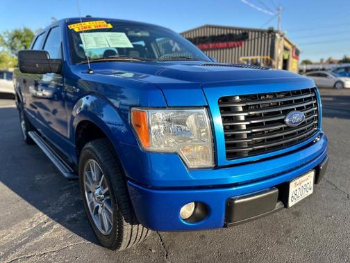 Blue 2014 Ford F-150 STX