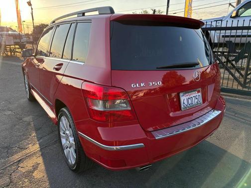 Red 2010 Mercedes-Benz GLK-Class GLK 350