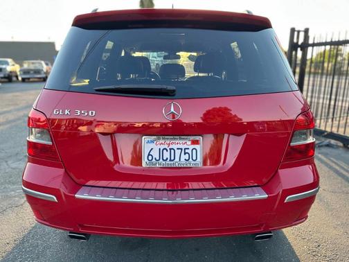 Red 2010 Mercedes-Benz GLK-Class GLK 350