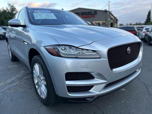 Rhodium Silver 2017 Jaguar F-PACE 35t Prestige