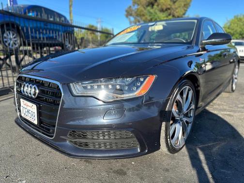 Black 2014 Audi A6 3.0T Prestige quattro