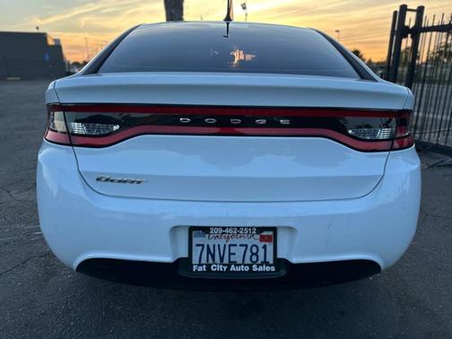 White 2016 Dodge Dart SE