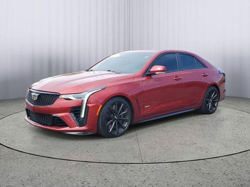 Infrared Tintcoat 2022 Cadillac CT4-V V-Series Blackwing