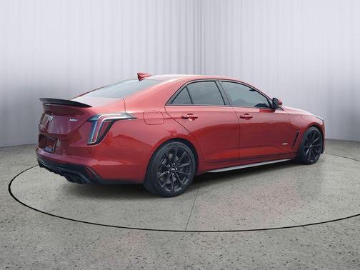 Infrared Tintcoat 2022 Cadillac CT4-V V-Series Blackwing