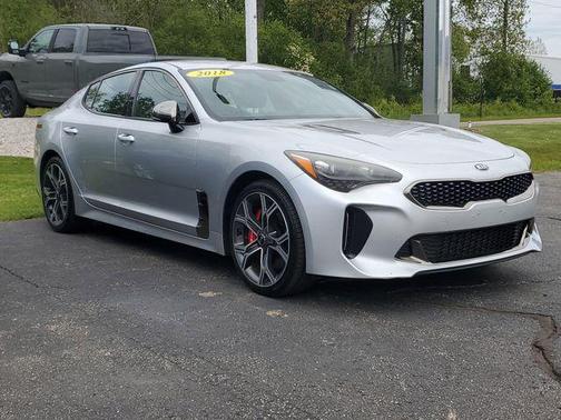Silky Silver 2018 Kia Stinger GT
