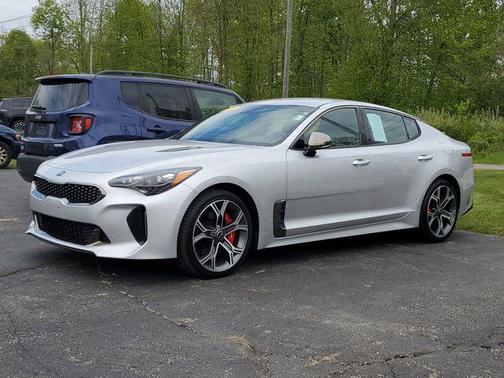 Silky Silver 2018 Kia Stinger GT