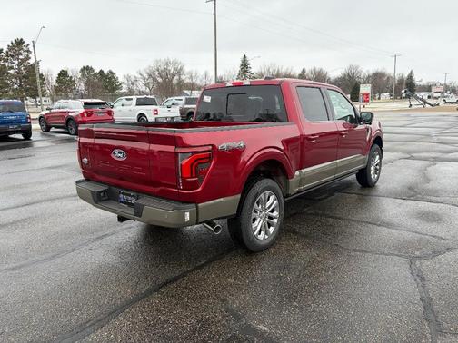 Ruby Red Metallic Tinted Clearcoat 2026 Ford F-150 King Ranch