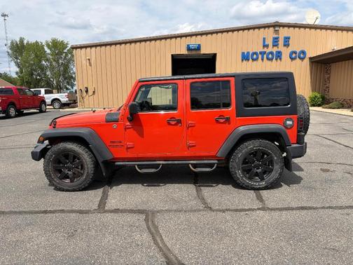 Sunset Orange Pearlcoat 2015 Jeep Wrangler Unlimited Sport