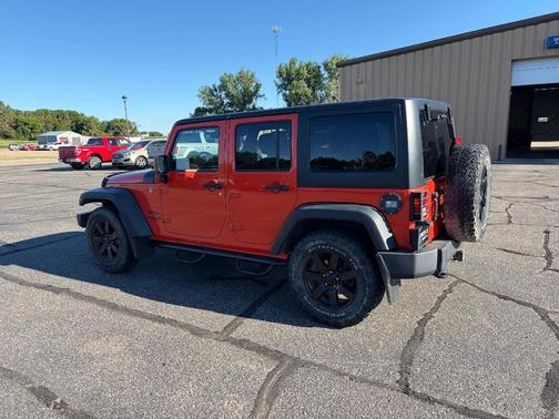 Sunset Orange Pearlcoat 2015 Jeep Wrangler Unlimited Sport