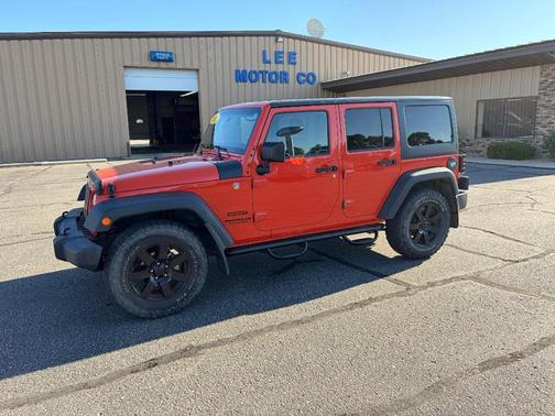 Sunset Orange Pearlcoat 2015 Jeep Wrangler Unlimited Sport