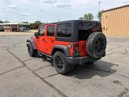 Sunset Orange Pearlcoat 2015 Jeep Wrangler Unlimited Sport