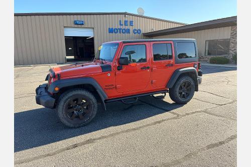 Sunset Orange Pearlcoat 2015 Jeep Wrangler Unlimited Sport