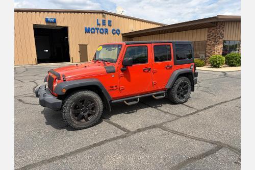 Sunset Orange Pearlcoat 2015 Jeep Wrangler Unlimited Sport