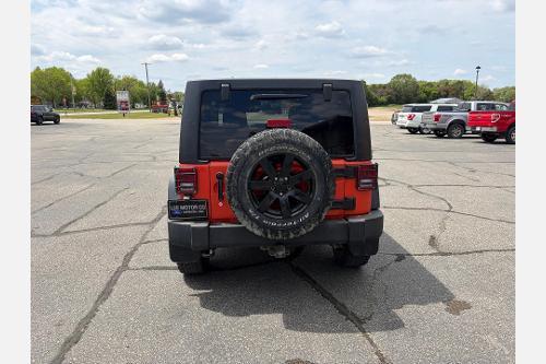Sunset Orange Pearlcoat 2015 Jeep Wrangler Unlimited Sport