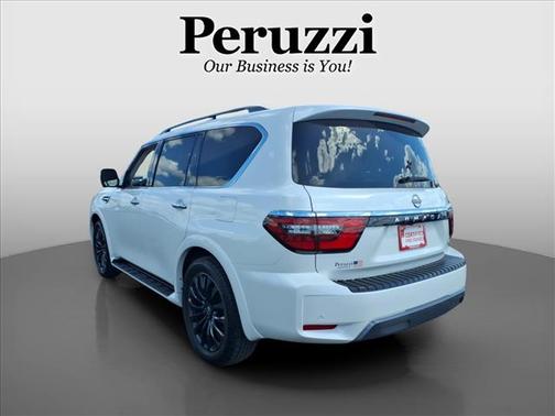 Aspen White Tricoat 2024 Nissan Armada Platinum 4WD