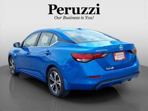 Electric Blue Metallic 2023 Nissan Sentra SV