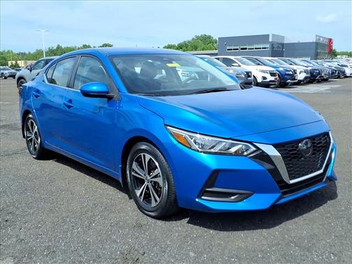 Electric Blue Metallic 2023 Nissan Sentra SV
