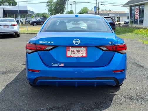 Electric Blue Metallic 2023 Nissan Sentra SV