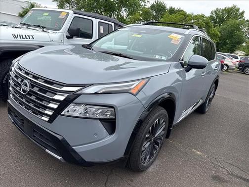Boulder Gray Pearl 2025 Nissan Rogue Platinum