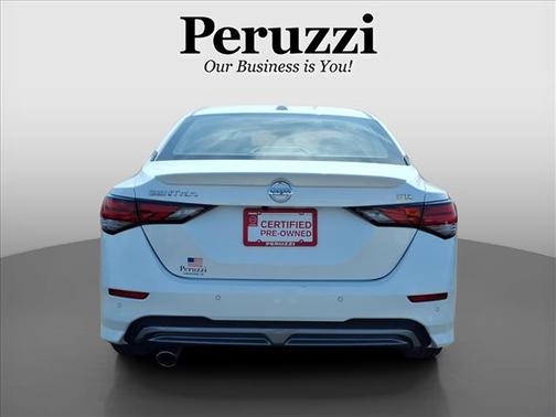 Aspen White Tricoat 2020 Nissan Sentra SR