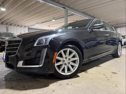Black 2015 Cadillac CTS 2.0L Turbo Luxury