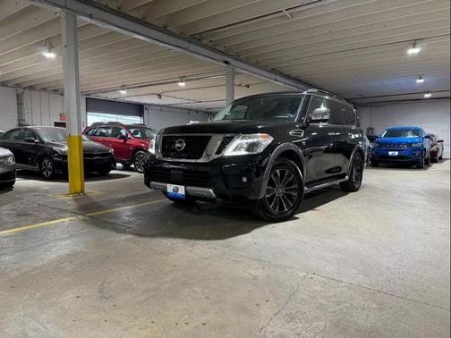Black 2018 Nissan Armada Platinum