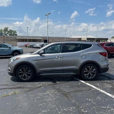 Silver 2018 Hyundai Santa Fe Sport 2.0L Turbo Ultimate