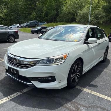 White 2017 Honda Accord Sport SE