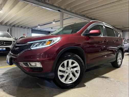 Red 2016 Honda CR-V EX-L