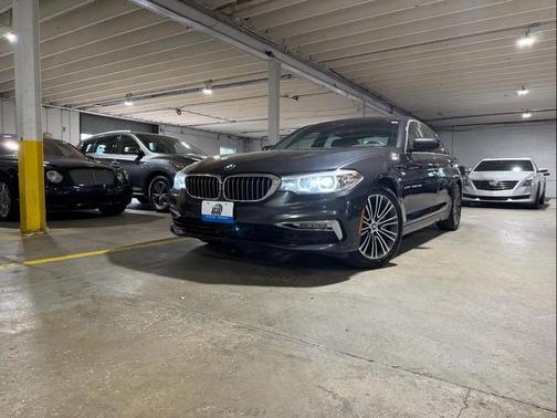 Silver 2018 BMW 540 xDrive
