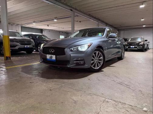 Blue 2017 INFINITI Q50 3.0T Premium