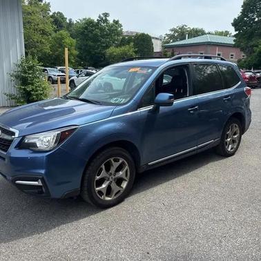Blue 2018 Subaru Forester 2.5i Touring