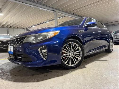 Blue 2018 Kia Optima SX Turbo