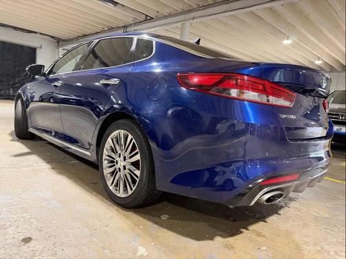Blue 2018 Kia Optima SX Turbo