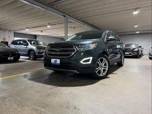 Gray 2015 Ford Edge Titanium