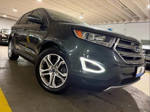 Gray 2015 Ford Edge Titanium