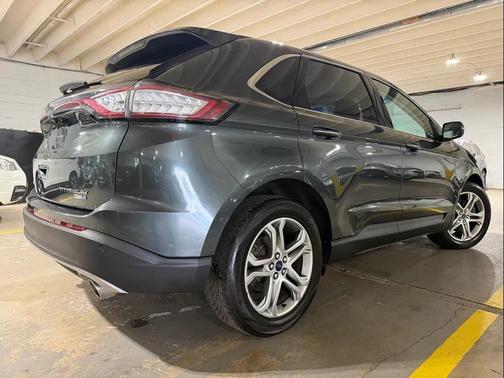 Gray 2015 Ford Edge Titanium