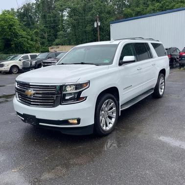 White 2016 Chevrolet Suburban LTZ